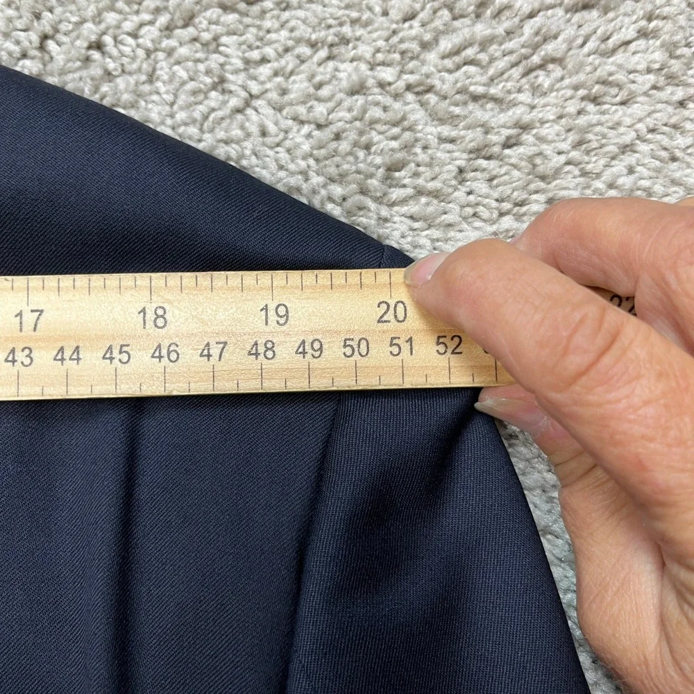Brooks Brothers 1818 Madison Blazer Mens 44R Navy Blue Wool Estrato Sport Coat